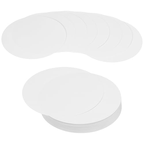 PATIKIL 60 Sheet Circle Card Stock, 6" Round Thick Cardstock, White | Cutouts Paper Coaster for Office Supplies DIY Craft Projects Classroom Printing Bulletin Board Decor Christmas - color: White, size: 6"