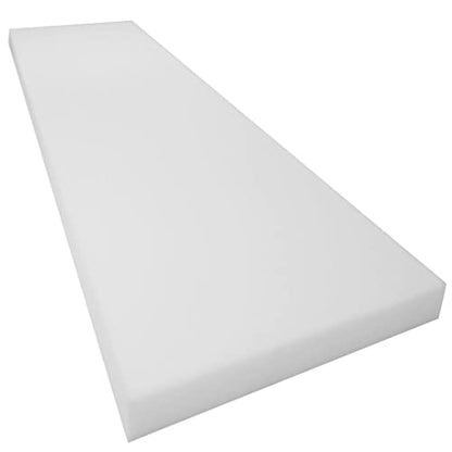 Mybecca Upholstery Foam Cushion Sheet High Density, 1" H x 24" W x 72" L - color: New High Density, style: 0.5X24X72