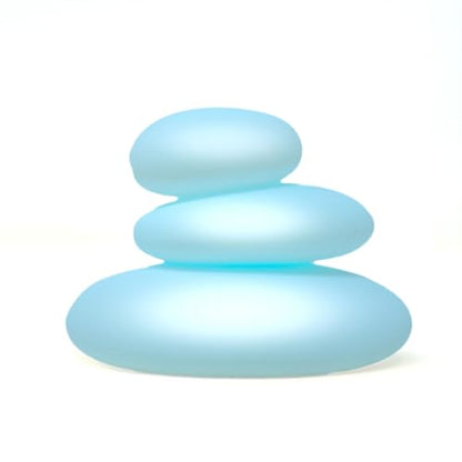 Mindsight 'Breathing Buddha' Guided Visual Meditation | 3 Modes to Slow Your Breathing & Calm Your Mind | Stress & Anxiety Relief | Wellness Gift | Adults, Kids, Classrooms | USB Rechargeable - size: Pebble