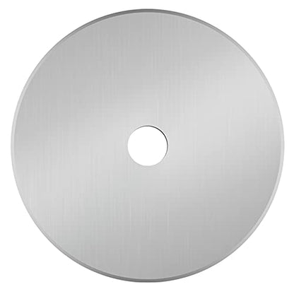 60mm Rotary Cutter Blades 5-Pack Replacement Blades Fits Fiskars, OLFA,Martelli,Dremel,Truecut,DAFA for Quilting Scrapbooking Sewing Arts & Crafts Sharp and Durable Cutter Blade (silver) - color: Silver (60mm 5pcs)
