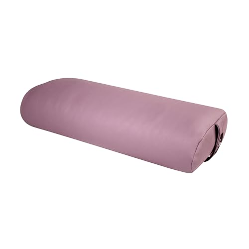 Hugger Mugger Standard Yoga Bolster - Firm, Supportive, Handmade, Durable - color: EZ Clean Lotus Purple