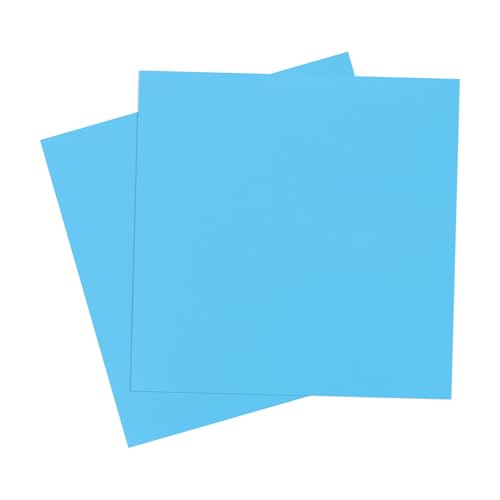 MECCANIXITY Foam Sheets Crafts 10x10 Inch 5mm EVA Craft Foam Paper Foam Sheets for Crafts Projects DIY Cosplay Modeling, Light Blue, 2 Sheets - color: Light Blue, size: 5mm