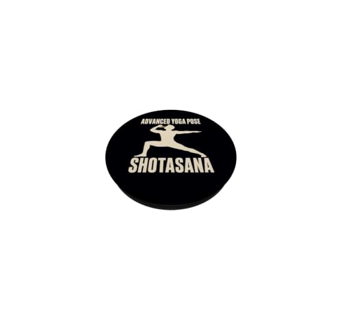 Shotasana Advanced Yoga Pose Drinking Humor PopSockets Adhesive PopGrip - style: Adhesive PopGrip