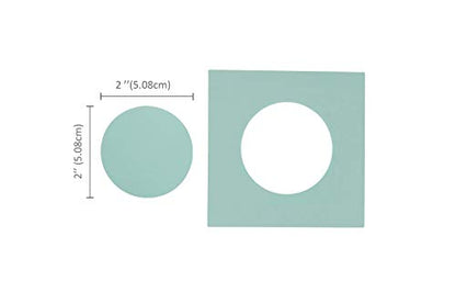 Bira Craft 2" Circle Magnetic Punch - Anywhere & Everywhere Punch for Paper Crafting & Scrapbooking - size: circle