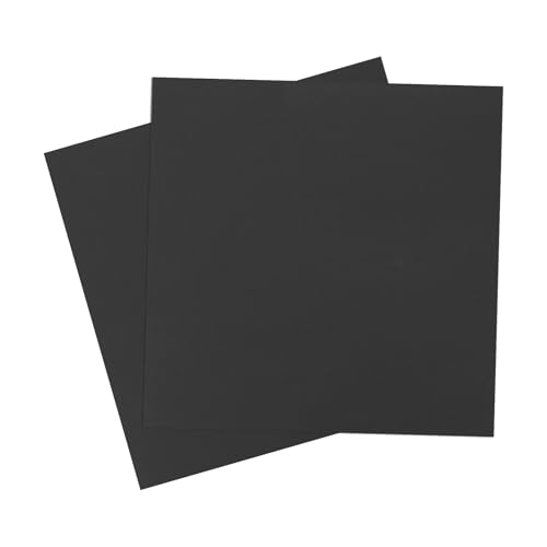 MECCANIXITY Foam Sheets Crafts 10x10 Inch 7mm EVA Craft Foam Paper Foam Sheets for Crafts Projects DIY Cosplay Modeling, Black, 2 Sheets - color: Black, size: 7mm