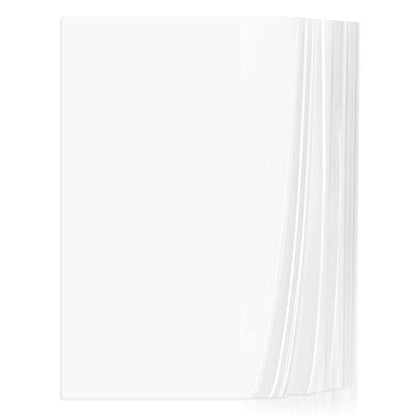 Vellum Paper, Cridoz 115GSM Transparent Vellum 8.5 x 11 Translucent Clear Printable Tracing Paper for Printing Invitation Cards - color: Translucent