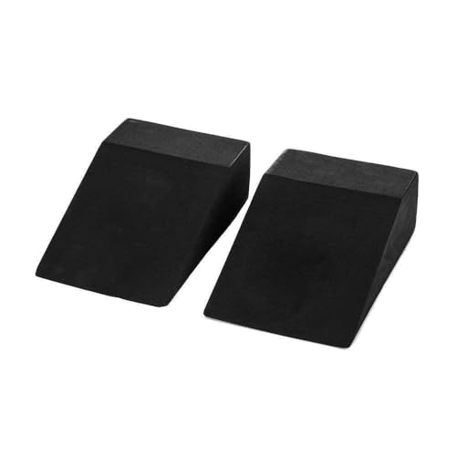 2 Pack Squat Wedge Block for Heel Elevated Squat Weightlifting Calf Stretcher Slant Board for Mobility Balance and Strength Performance