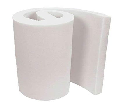 Mybecca 1/2" X 24" X 72" Regular Density Urethane Upholstery Foam (Upholstery Sheet, Foam Padding) - color: Medium Density, style: 0.5X24X72