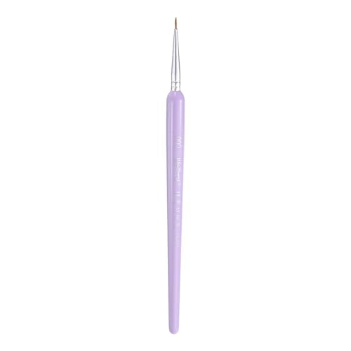 HARFINGTON Detail Paint Brushes 6mm Pointed Tip Nylon Hair Miniature Painting Brush for Watercolor Oil Acrylic Painting(000#), Purple - color: Purple, size: 000# 6mm