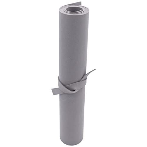OISAKLD EVA Foam 2mm-10mm 13.7"×39" Craft Foam Sheet 74 kg/m³ Cosplay Foam for Craft Model Cosplay 2mm - color: Grey, size: 2mm -Thickness