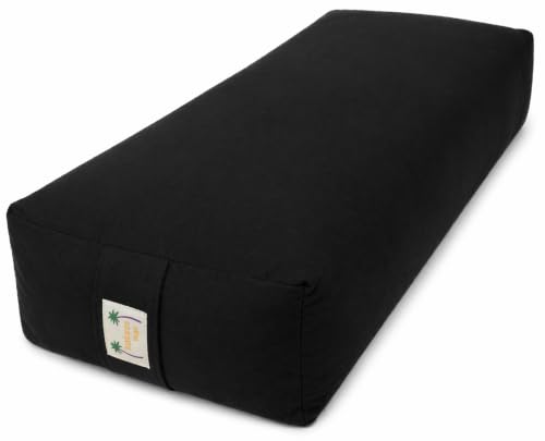 Kakaos Studio Rectangular Yoga Bolsters - color: Black