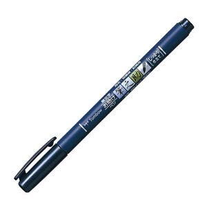 2Pacs X Tombow Fudenosuke Brush Pen / Soft Type & Hard Type (Each 2 Pens) / Total 4 Pens Set