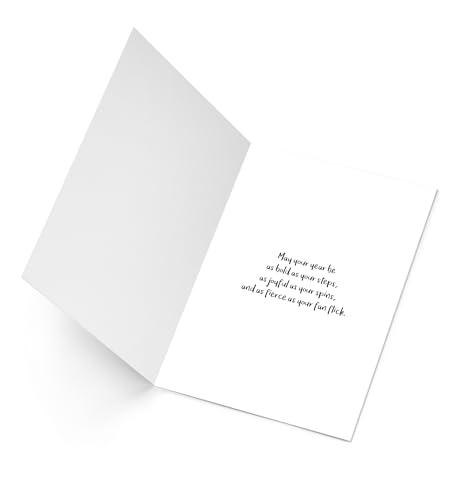 Line Dance Birthday Card – Fun Happy Birthday Card for Dance Lovers with Fans and Boots - style: Line Dance