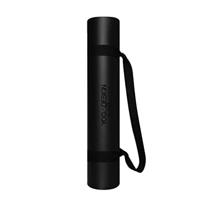 YOGA DESIGN LAB | The Infinity Mat | Luxurious Non-Slip Design Provides Unparalleled Grip to Support and Align You Beautifully | Eco-Friendly | w/Carrying Strap! - color: Night, size: 5mm