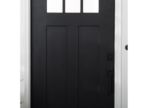 Rust-Oleum 369383 Advanced Dry Door & Trim Paint, Quart, Satin Black - color: Satin Black