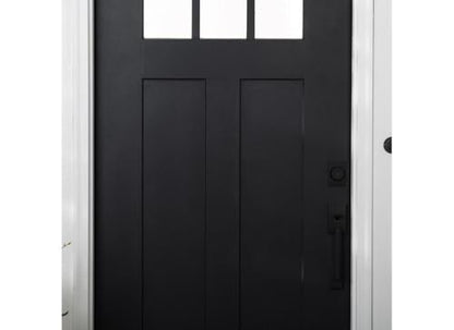 Rust-Oleum 369383 Advanced Dry Door & Trim Paint, Quart, Satin Black - color: Satin Black