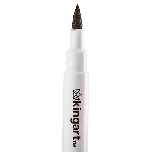 KINGART PRO Inkline Black Micro Line & Precision Graphic Pens, 10 Assorted Nibs, BLACK Archival Waterproof Japanese Ink for Art, Illustration, Calligraphy, Sketching, Anime, Technical Drawing, Manga