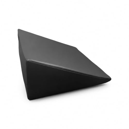 Physical Therapy/Massage Table Positioning Back Wedge 22" x 20" x 10" (Firm Wedge, Black) - color: Black, size: Firm Wedge