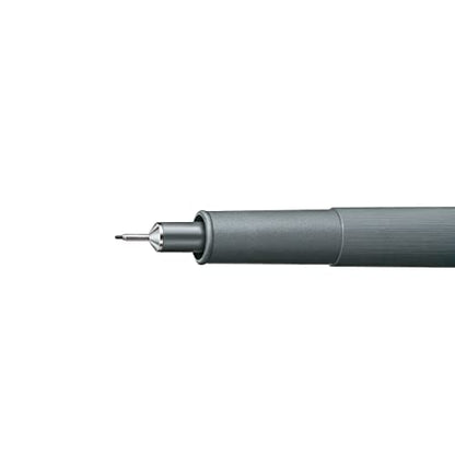 Staedtler Pigment Liner, Fineliner Pen for Drawing, Drafting, Journaling, 0.1mm, Black, Box of 5 Pens, 308 01-9M - style: 0.1mm