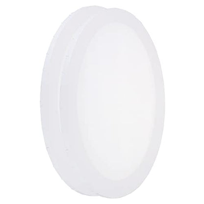 PATIKIL Paint Canvases Panel for Painting, 2 Pack 12x16 Inch Oval Wood Frame Stretched Blank Art Board Panels for Acrylic, Oil, Tempera Painting, White - size: 12x16 Inch