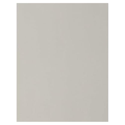 JAM PAPER Vellum Bristol 65lb Cardstock - 8.5 x 11 Coverstock - 147 gsm - Grey - 50 Sheets/Pack - color: Gray, size: 8.5" x 11"