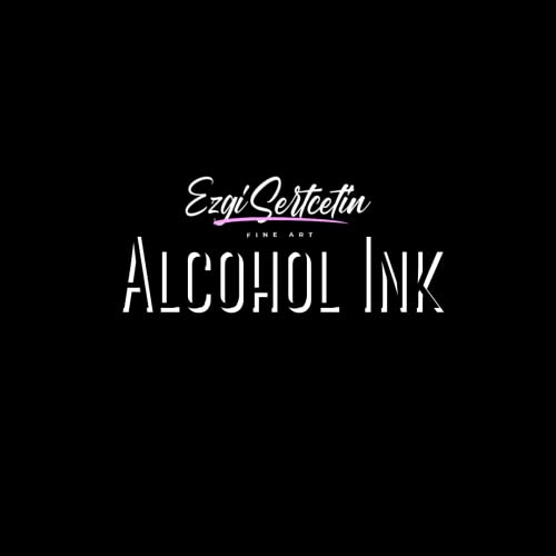 Premium Alcohol Ink by Ezgi Sertcetin (Metallic Brownie) - color: Metallic Brownie