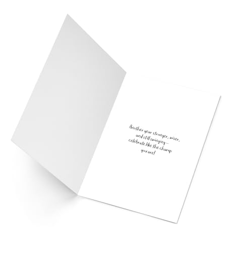Boxing Birthday Card – Blue Happy Birthday Card for Fighters and Gym Lovers - style: Boxing