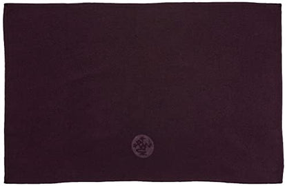 Manduka Yogitoes Yoga Hand Towel - 16" | Moisture Activated Grip | Patented Silicone Nubs | Highly Absorbent, Durable & Easy Care | Compact Size for Hot Yoga, Pilates | 16 x 24 Inches | Indulge