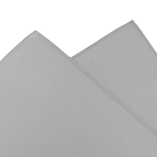 Breling 3 Pack 26"x73" Hot Yoga Mat Towel Pack Non-Slip Yoga Mat Gym Sweat Absorbent Microfiber Towel for Pilates Workout Women Men - color: Black, Gray, Green