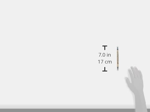 Zig Memory System Calligraphy Dual Tip Marker, Pure Black Pack of 6 (MS3400-010)