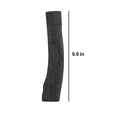 Pacific Arc Large Willow Charcoal Stick, Soft, Black, Willow Charcoal for Sketching and Drawing - style: Jumbo