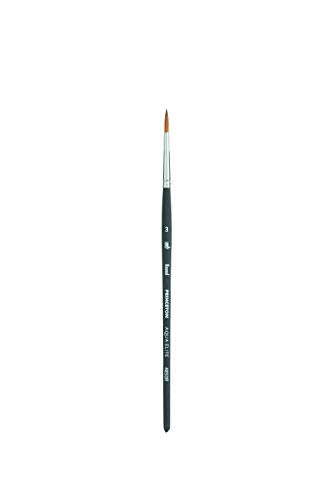 Princeton Aqua Elite, Series 4850, Synthetic Kolinsky Watercolor Paint Brush,Round, 3 - size: Size 3