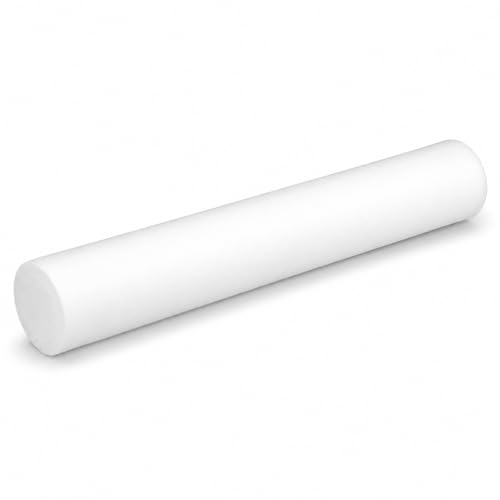 미디엄/단단한 화이트 PE 폼 롤러 (91.4cm(36인치) 풀 라운드) - size: 36" Full Round