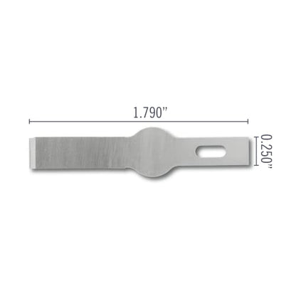 Excel Blades #17 50-Pack Chisel Craft Knife Blades, Carbon Steel, USA Made