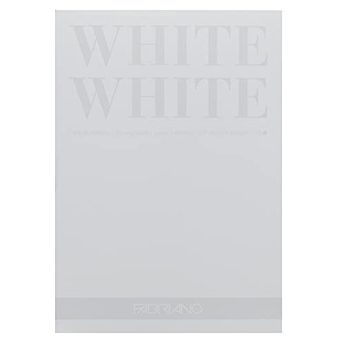 Fabriano White White Pad, 11.75" x 16.5" - color: White, size: 11.75" x 16.5"