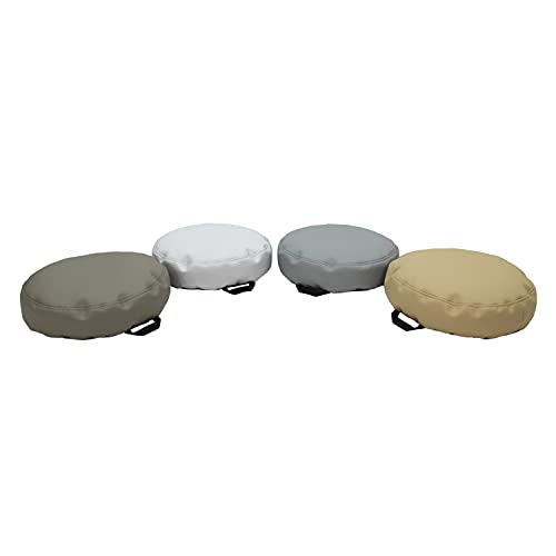 FDP SoftScape 15 inch Round Bean Floor Cushions with Handles for Kids, Teens, Adults Flexible Seating for Home, Daycare, Preschool, Classroom, Yoga and Meditation, 4 inch Height (4-Piece) - Dunes - color: Dune