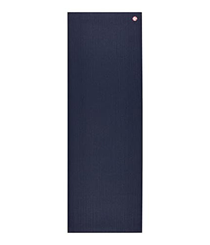 Manduka PROlite Yoga Mat 4.7mm | Lifetime Durability | Hygienic Construction | Teacher Approved - color: Midnight, size: 68" x 24"