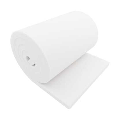 GoTo Foam 1" Height x 24" Width x 72" Length 44ILD (Firm) Upholstery Cushion Made in USA - color: Firm, size: 1x24x72
