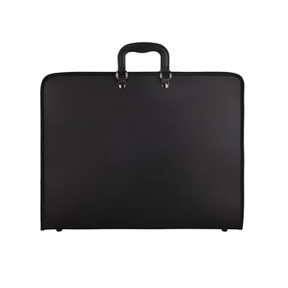 Artist's Loft Art Portfolio – Hard-Shell Zippered Portfolio with Carry Handles, Black, 17" x 22", 1 Pack