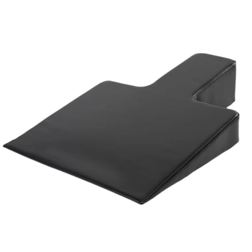 Pilates Wedge, Large Upholstered Wedge for Pilates Refromer, Build Strength and Stability, Pilates Equipment for Home and Studio Use,Black