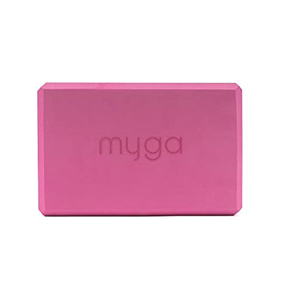 MYGA Yoga Block,Lightweight EVA Foam Yoga Brick,High Density Non-Slip Block for Yoga Poses, Pilates, Balance and Flexibility - color: Plum, size: One Size