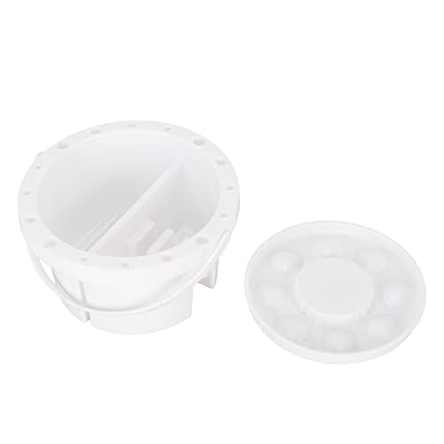 Paint Brush Cleaner Washer All-in-One Palette and Brush Holder
