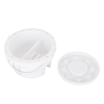 Paint Brush Cleaner Washer All-in-One Palette and Brush Holder