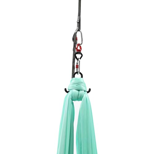 Aerial Silks Equipment, Yoga Hammock Practice Kit - size: 16.40*8.53 ft