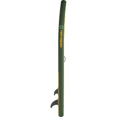 Retrospec Weekender Inflatable Stand Up Paddle Board Includes Paddle, Pump, and Accessories 10’6” Lightweight iSUP, Puncture Resistant Inflatable Paddle Board for Adults - color: Wild Spruce
