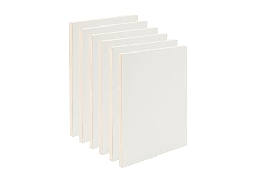 Da Vinci Pro Resist-Grip Coarse Textured Gesso Board, 16x16-4 Pack, 3/4" Depth Art Boards for Painting, White Acrylic Polymer with Quartz Sand, Warp-Resistant Cradled and Sealed MDF Panel