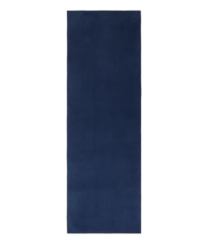 Manduka eQua Hot Yoga Mat Towel - 71" | Rapid Moisture Activated Grip | Ultra Soft Microfiber | Quick Dry | Lightweight, Travel Friendly Mat Layer | 71 x 24 inches | Midnight - color: Midnight, size: 71" x 24"