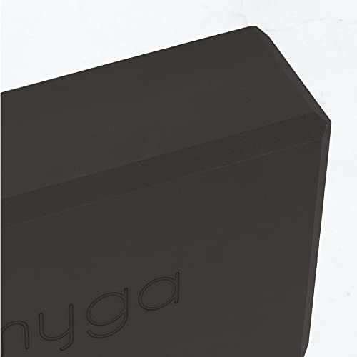 MYGA Yoga Block,Lightweight EVA Foam Yoga Brick,High Density Non-Slip Block for Yoga Poses, Pilates, Balance and Flexibility - color: Black, size: One Size