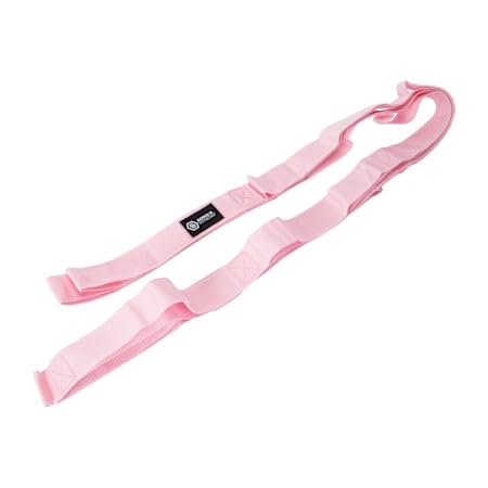 Multi-Loop Stretch Strap for Flexibility & Mobility - 96" x 1.5", Durable Polyester, 8 Loops for Targeted Stretching