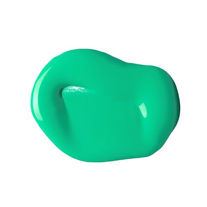 Liquitex BASICS Acrylic Fluid Paint, 4-oz Bottle, Bright Aqua Green | Super Versatile, Fine Art Pigments; Fluid Consistency, Vibrant satin colors, Permanent, Lightfast, Water-Resistant Finish - color: Bright Aqua Green, style: 118ml (4-oz)